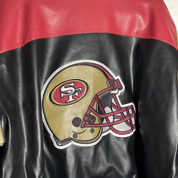 NFL San Francisco 49ers Jacket Size XL G3 G-III RARE YKK